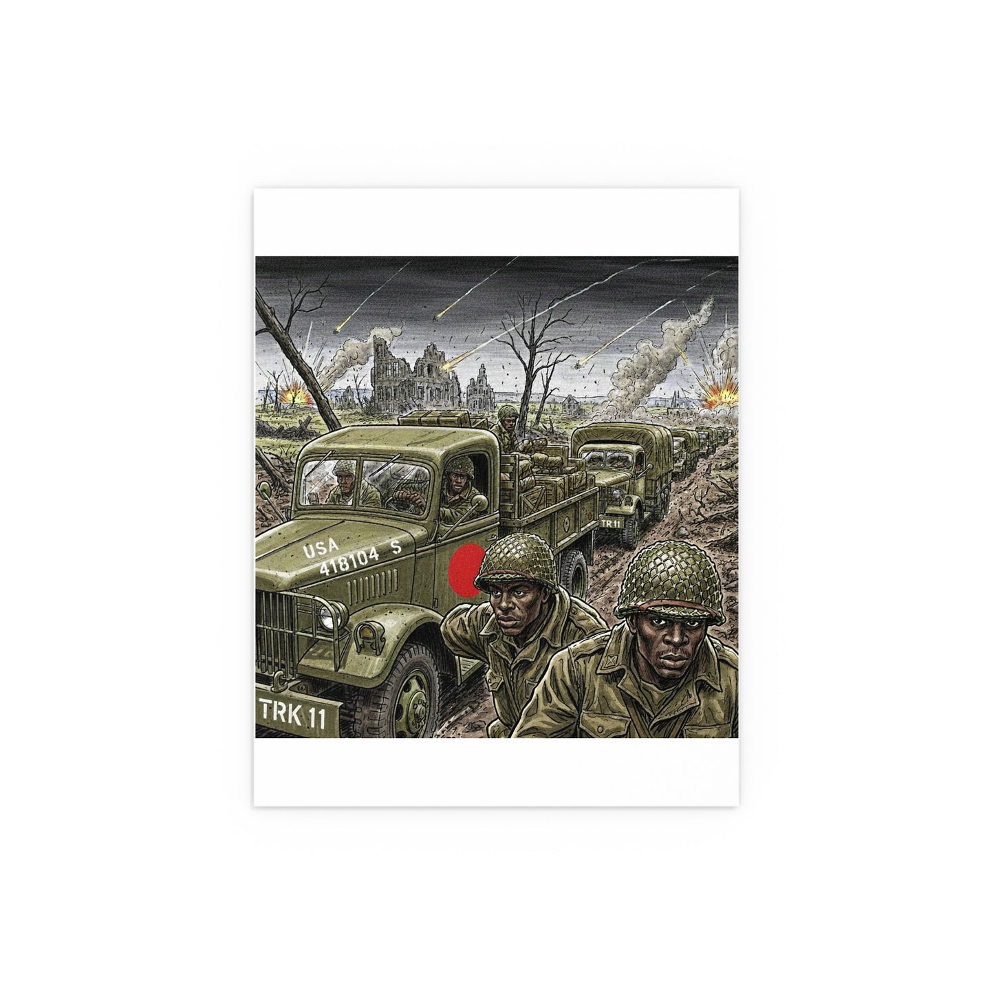 Indoor and Outdoor Silk Posters - RedBall Express w RB