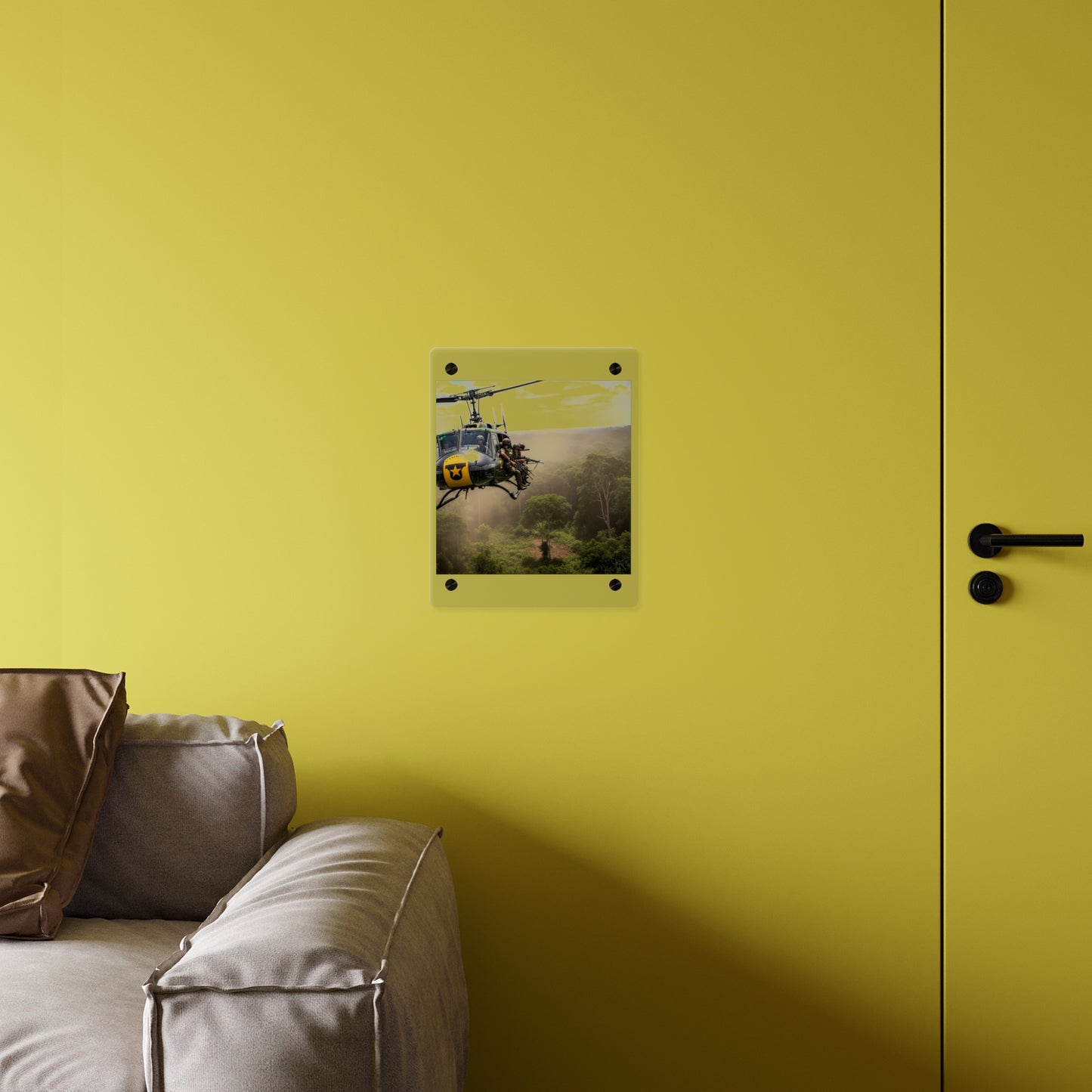 Acrylic Wall Art Panel - 1st Cavalry Division - Air Assault - Vietnam