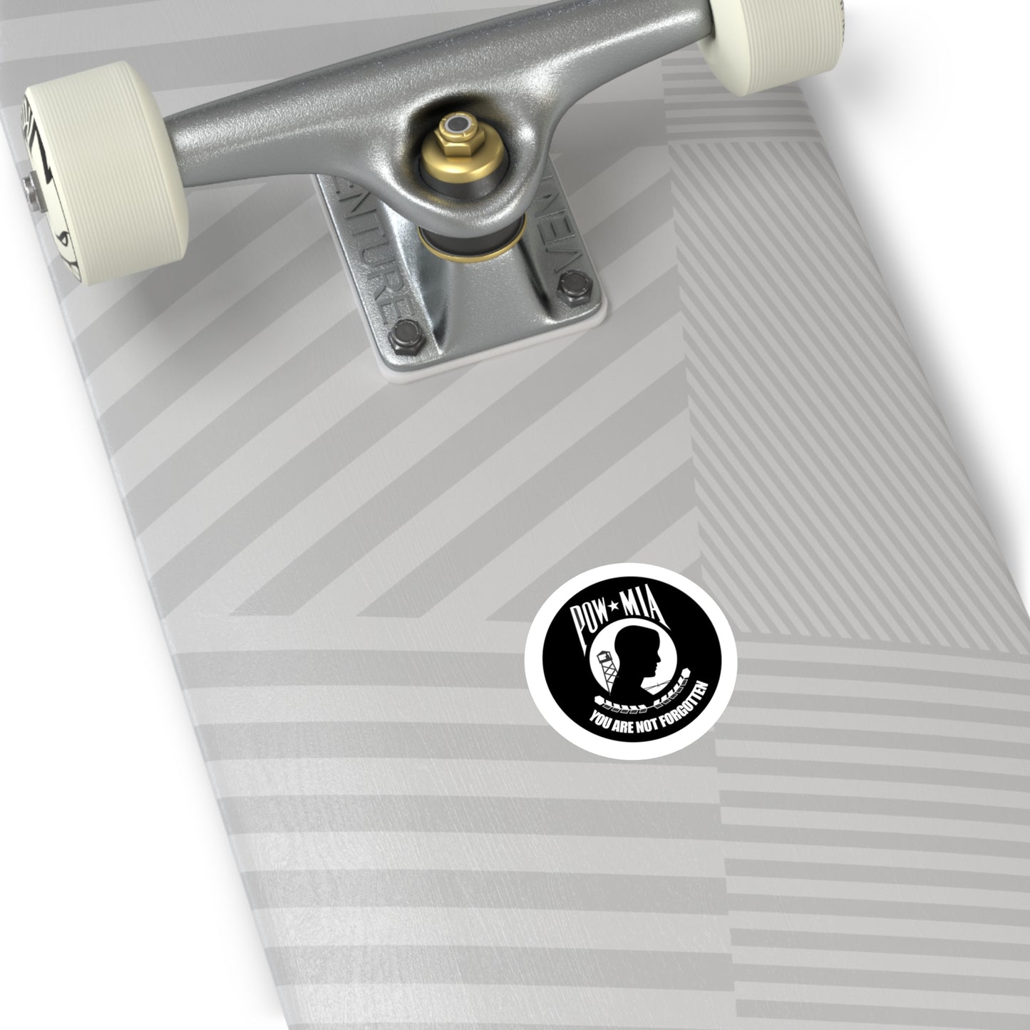 Round Stickers, Indoor\Outdoor POW/MIA Stickers - You Are Not Forgotten!