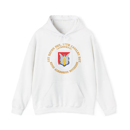 Unisex Heavy Blend™ Hooded Sweatshirt - Army - Flash - 1st Recon Sqn, 17th Cavalry Regiment - Airborne X 300