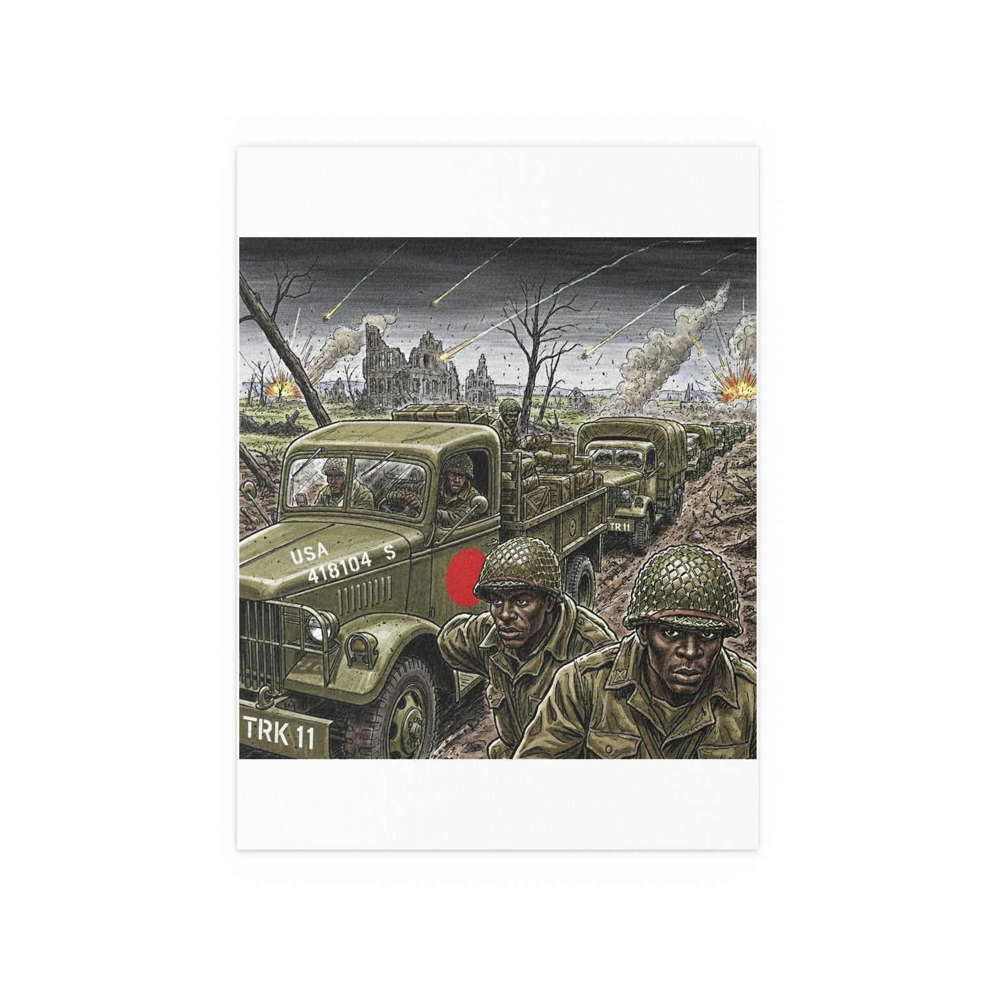 Indoor and Outdoor Silk Posters - RedBall Express w RB
