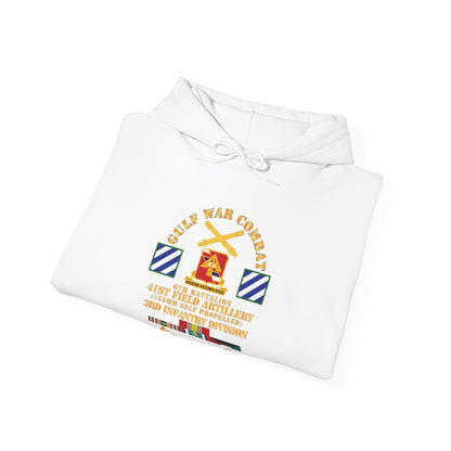 Unisex Heavy Blend™ Hooded Sweatshirt - Army - Gulf War Combat Vet w 6th Bn 41st Arty - 3rd ID X 300