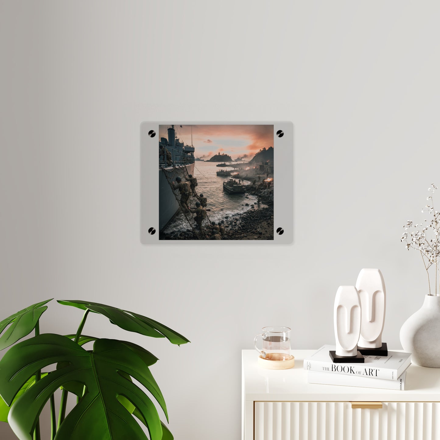 Acrylic Wall Art Panel - Inchon Landing - Korean War
