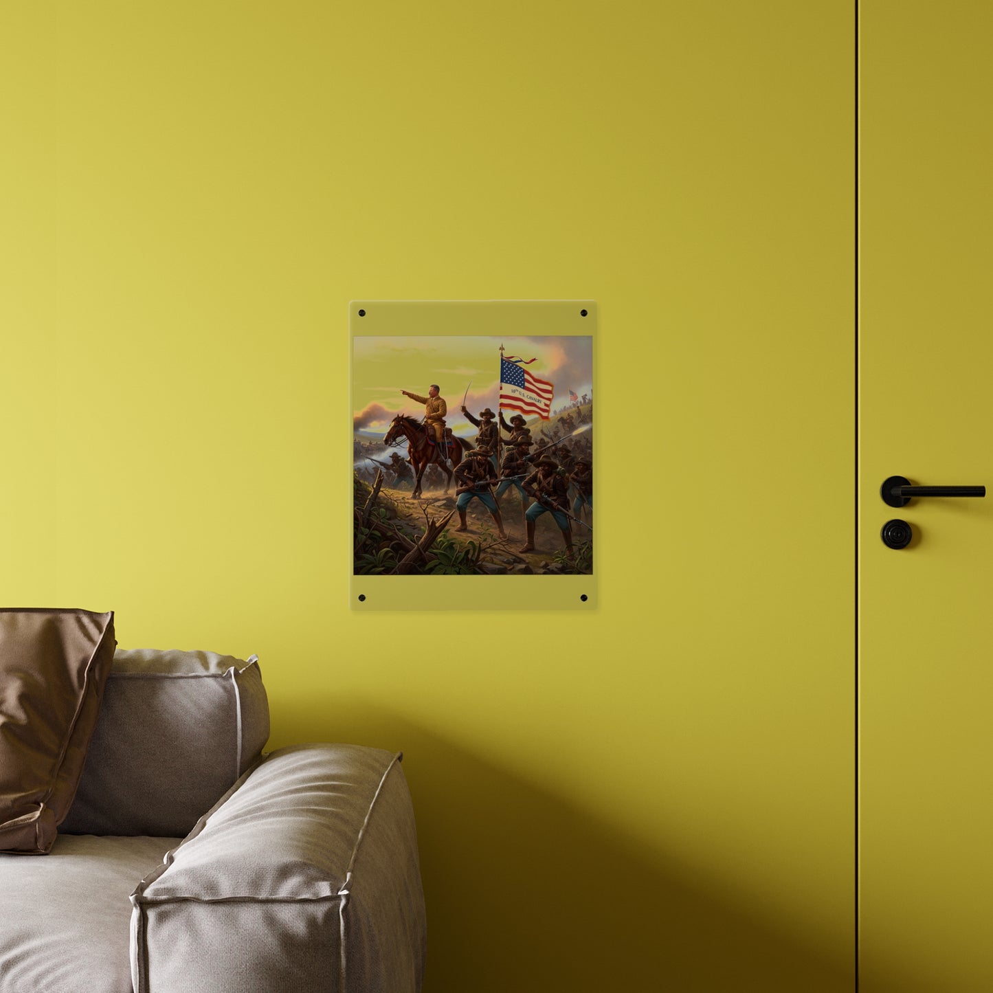 Acrylic Wall Art Panel - Charge up JanJuan Hill