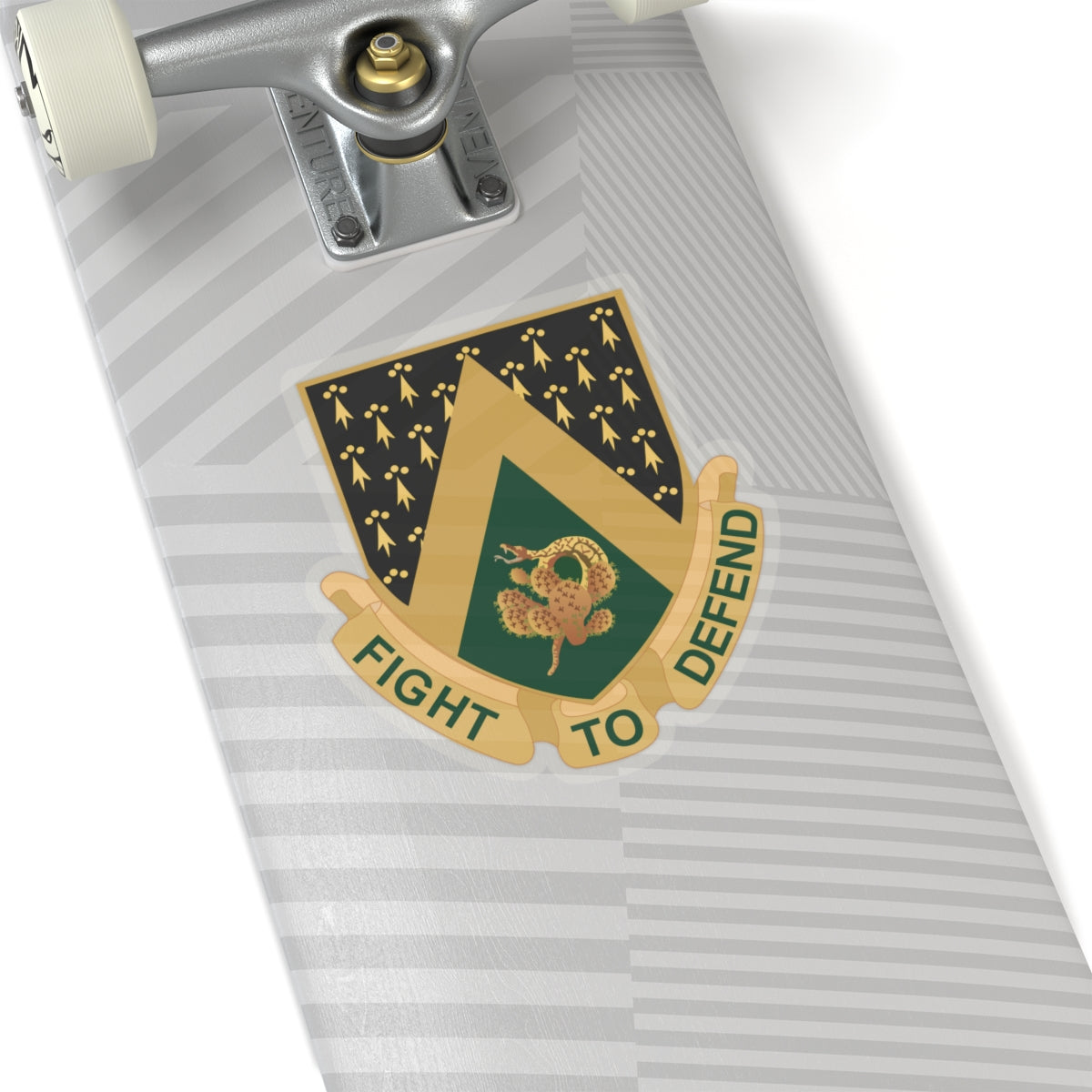 Kiss-Cut Stickers - Army  - 240th Cavalry Regiment DUI wo Txt X 300