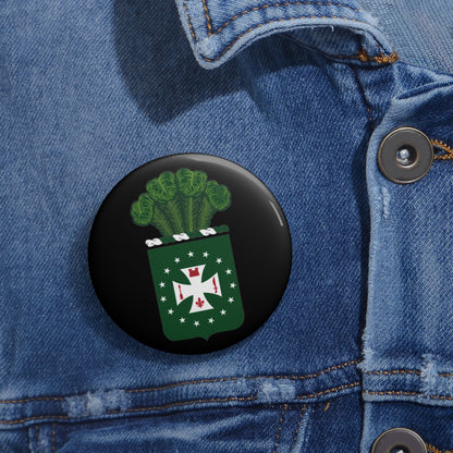Custom Pin Buttons - COA - 4th Infantry Regiment