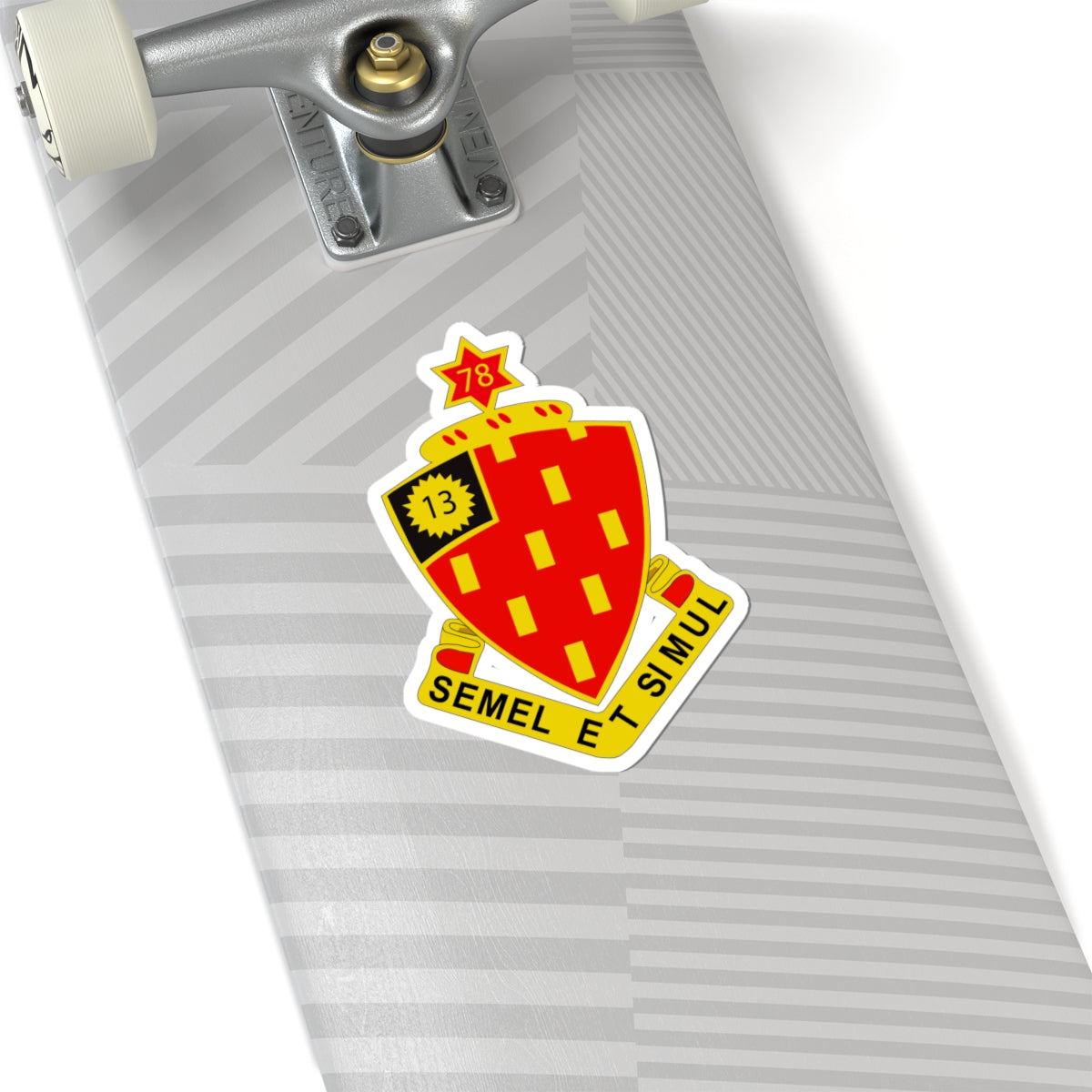 Kiss-Cut Stickers - Army - 78th Field Artillery Regiment wo Txt