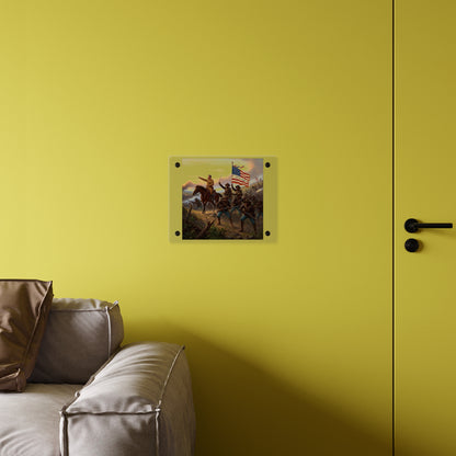 Acrylic Wall Art Panel - Charge up JanJuan Hill