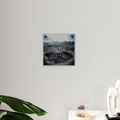 Acrylic Wall Art Panel - FSB Ripcord Siege - 1970
