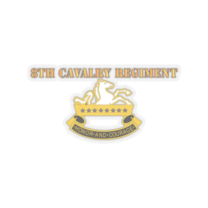 Kiss-Cut Stickers - Army - 8th Cavalry Regiment