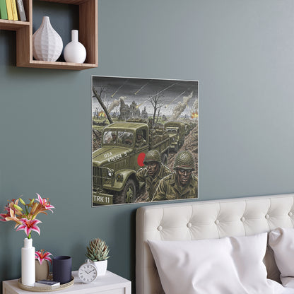Indoor and Outdoor Silk Posters - RedBall Express w RB