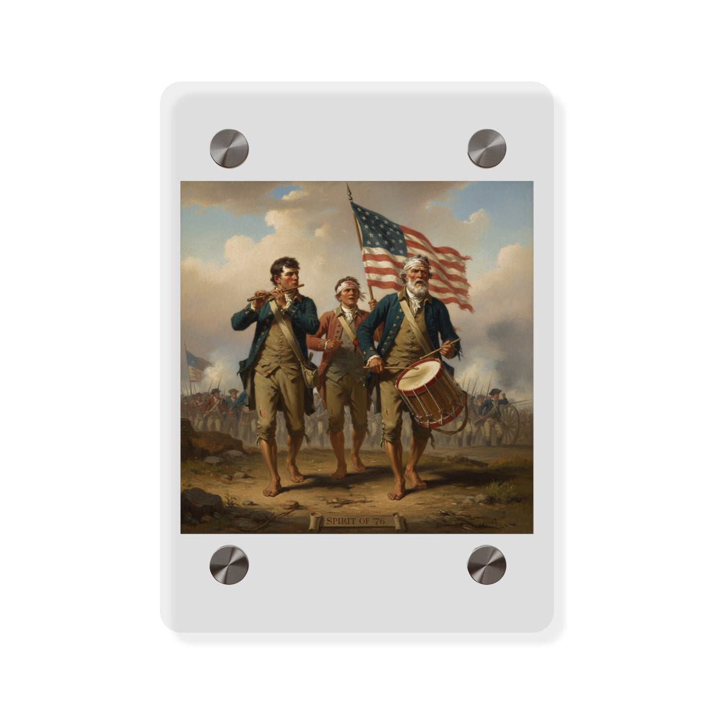 Acrylic Wall Art Panel - Spirit of 76