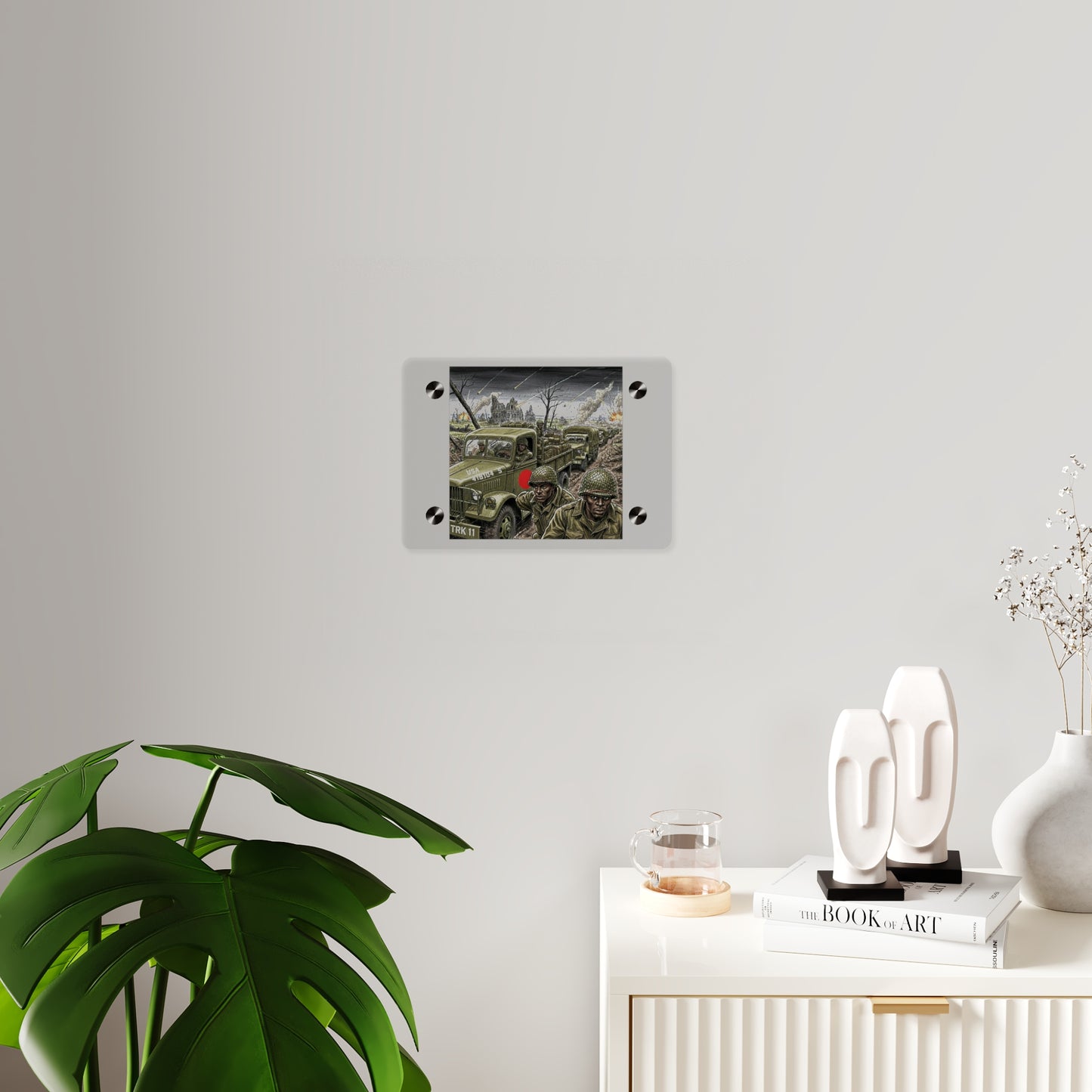 Acrylic Wall Art Panel - RedBall Express w RB
