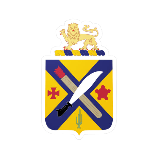 Kiss-Cut Vinyl Decals - COA - 2nd Infantry Regiment