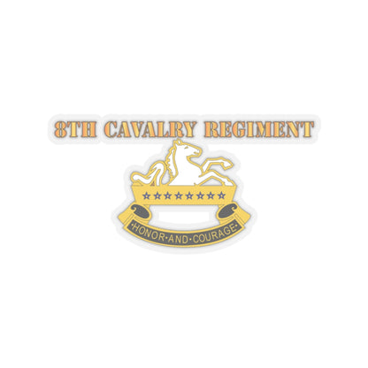 Kiss-Cut Stickers - Army - 8th Cavalry Regiment