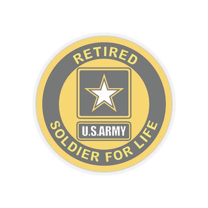 Kiss-Cut Stickers - US Army Soldier for Life