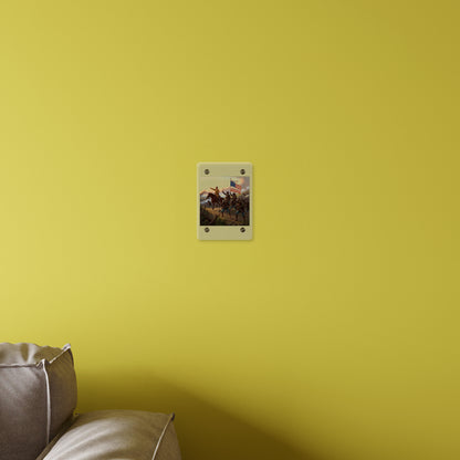 Acrylic Wall Art Panel - Charge up JanJuan Hill