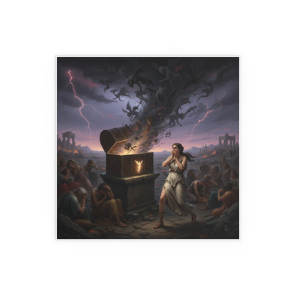 Indoor and Outdoor Silk Posters - Pandoras box