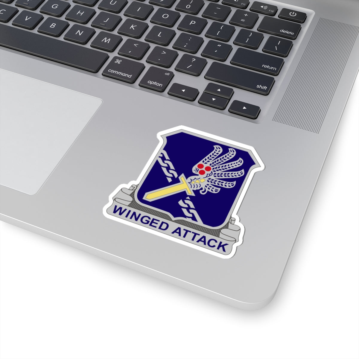 Kiss-Cut Stickers - Army - 188th Infantry Regiment - DUI wo Txt X 300