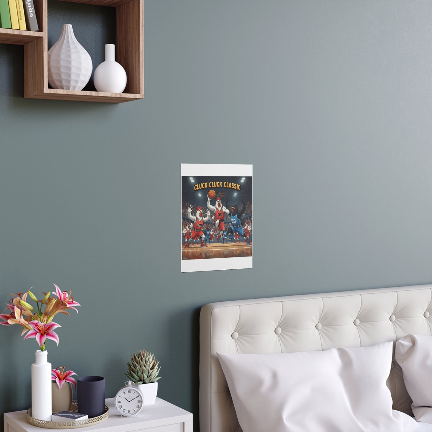 Indoor and Outdoor Silk Posters - Chicken Classic