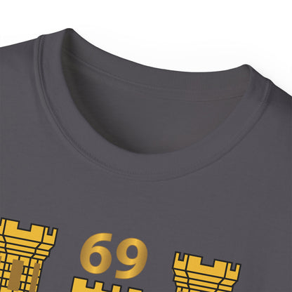 Unisex Ultra Cotton Tee - Army - 69th Engineer Battalion - ENG Branch - Vietnam Vet w VN SVC X 300
