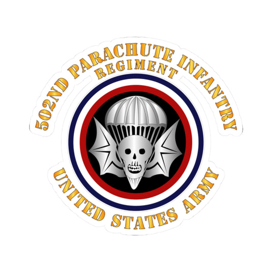 Kiss-Cut Stickers - Army - 502nd PIR - US Army