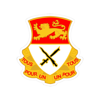 Kiss-Cut Stickers - Army  - 15th Cavalry Regiment wo Txt