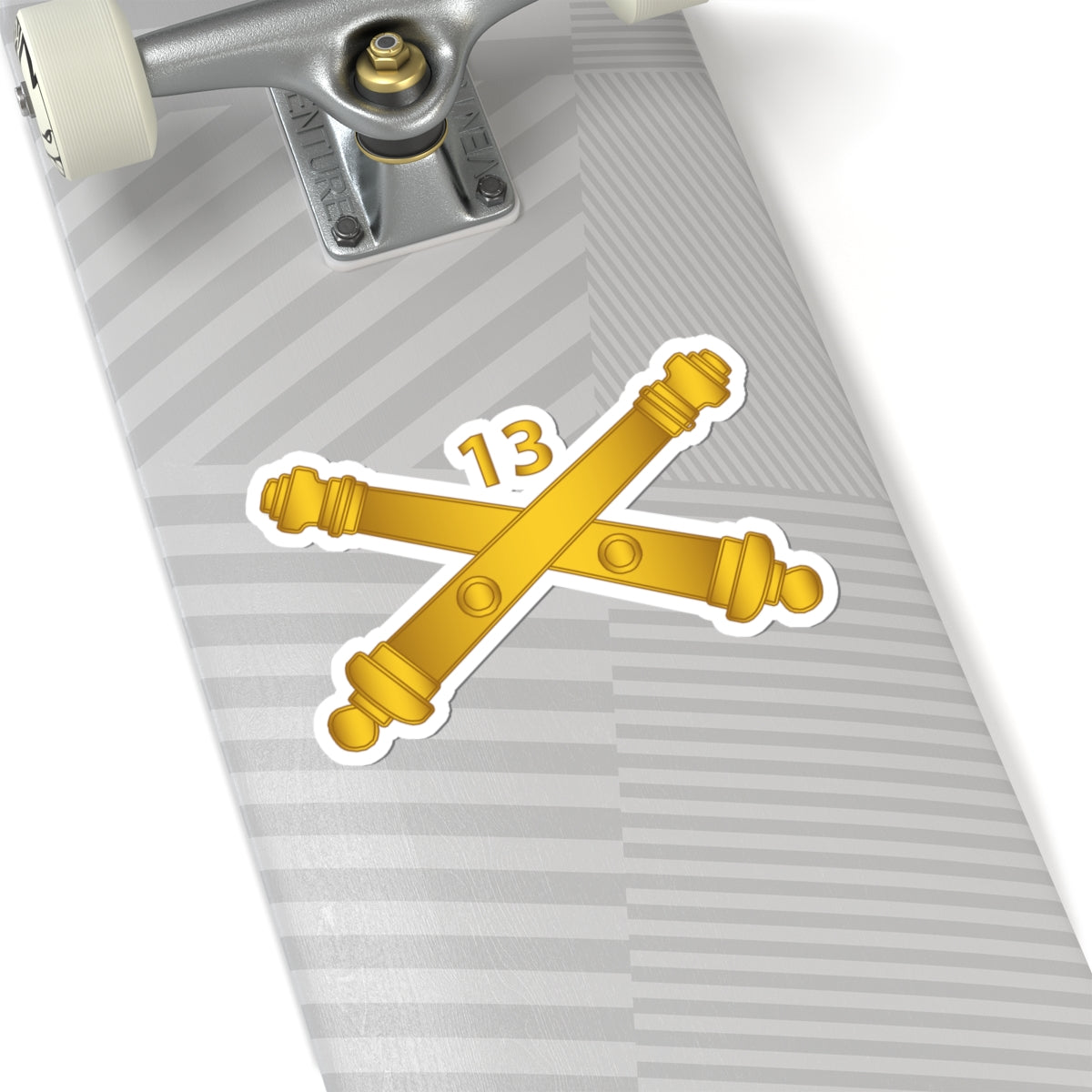 Kiss-Cut Stickers - Army - 13th Field Artillery Regiment - Arty Br wo Txt