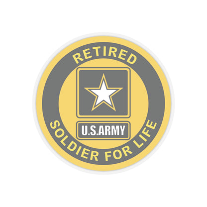 Kiss-Cut Stickers - US Army Soldier for Life