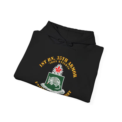 Unisex Heavy Blend™ Hooded Sweatshirt - Army - 1st Bn, 35th Armor - Iron Knights - DUI - V1 X 300