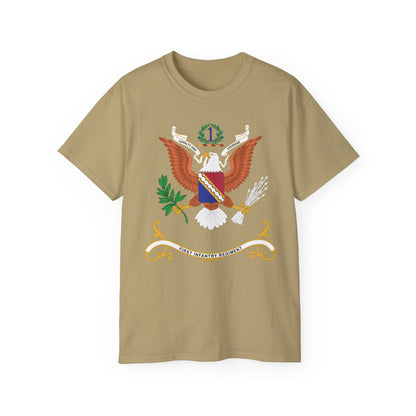Unisex Ultra Cotton Tee - Army - Regimental Colors - 1st Infantry Regiment X 300