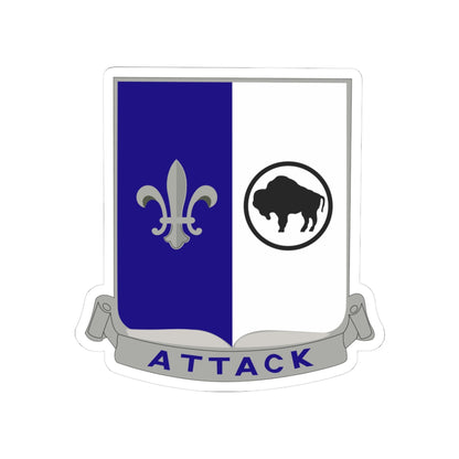 Kiss-Cut Stickers - Army - 371st Infantry Regiment - DUI (V0) wo Txt
