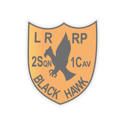 Kiss-Cut Stickers - Army - 2nd Squadron, 1st Cav Regt  LRRP - Black Hawk