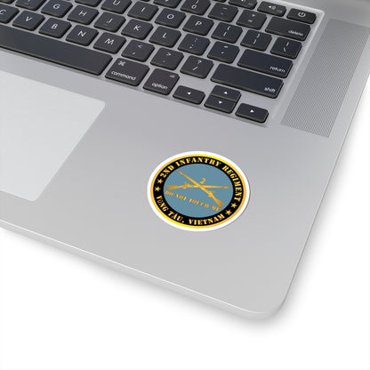 Kiss-Cut Stickers - Army - 2nd  Infantry Regiment Branch - Do Not Touch Me -  Vung Tau, Vietnam