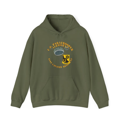 Unisex Heavy Blend™ Hooded Sweatshirt - Army - US Paratrooper - 91st Cavalry Regiment X 300
