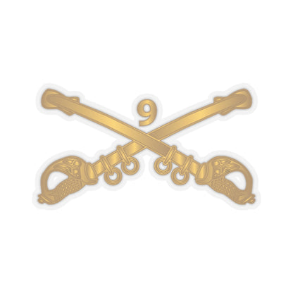 Kiss-Cut Stickers - Army - 9th Cavalry Branch wo Txt