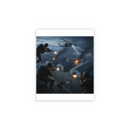 Indoor and Outdoor Silk Posters - Son Tay Rescue during the Vietnam War