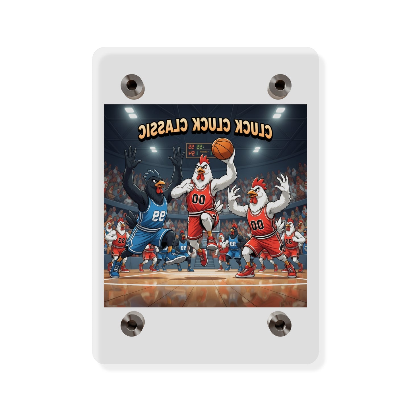 Acrylic Wall Art Panel - Chicken Classic