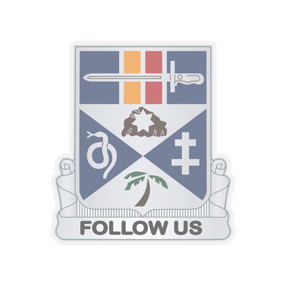 Kiss-Cut Stickers - 293rd Infantry Regiment - DUI wo Txt