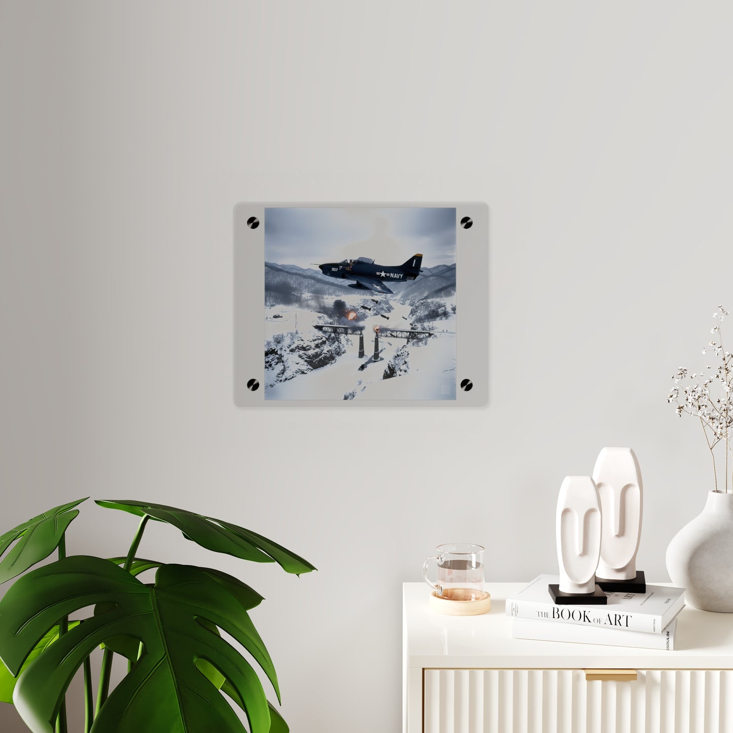 Acrylic Wall Art Panel - Attack at Majon-ni and Samdong-ni during Korean War