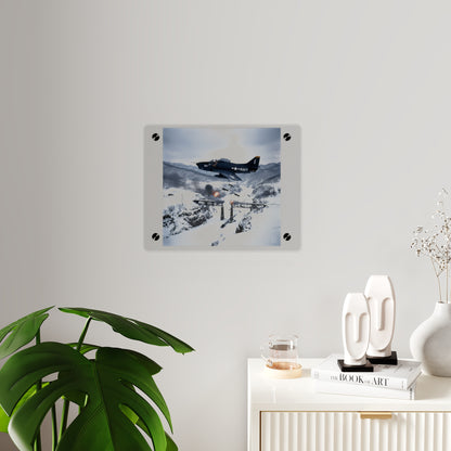 Acrylic Wall Art Panel - Attack at Majon-ni and Samdong-ni during Korean War