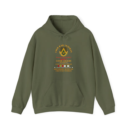 Unisex Heavy Blend™ Hooded Sweatshirt - Army - Cold War Vet -  Troop A, 240th Cavalry Regiment - Owensboro, Kentucky w COLD SVC