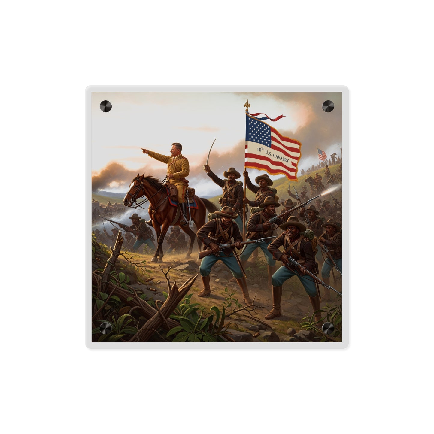 Acrylic Wall Art Panel - Charge up JanJuan Hill