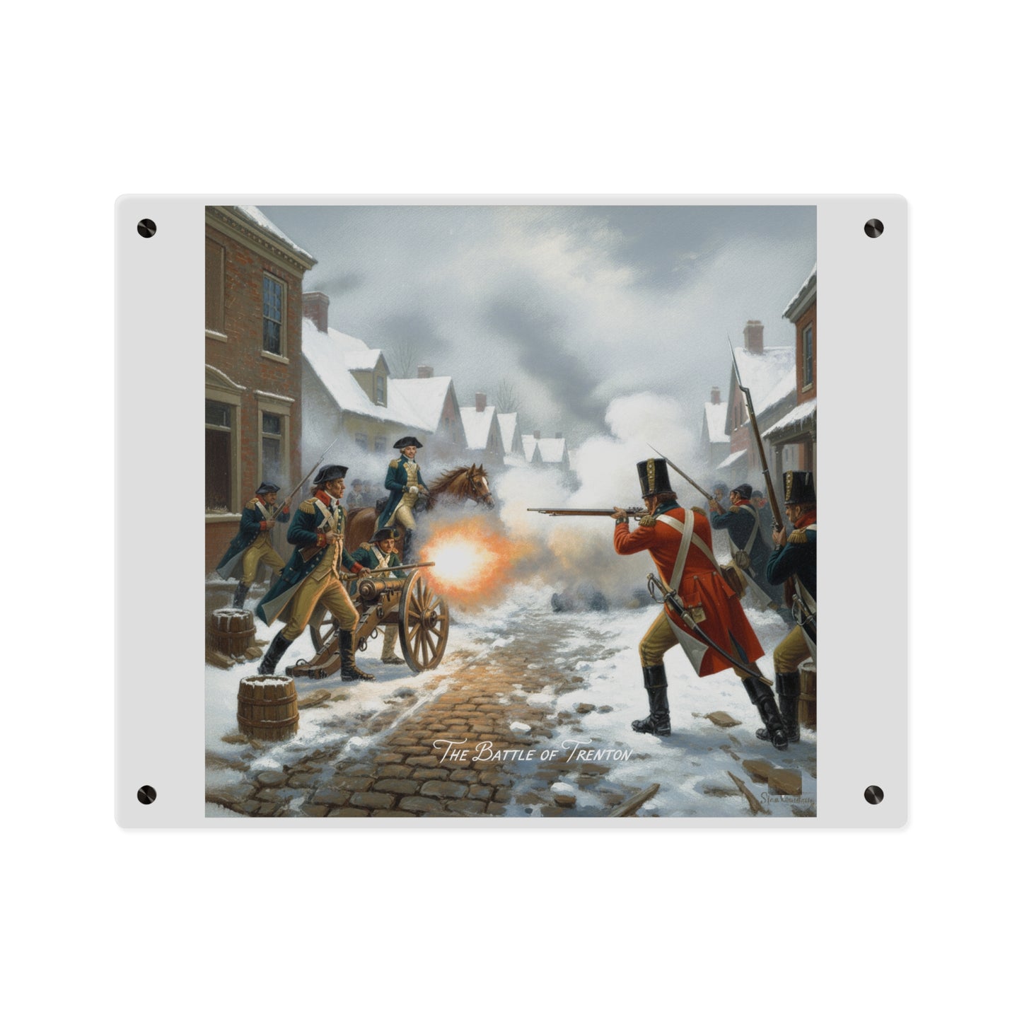Acrylic Wall Art Panel - Battle of Trenton