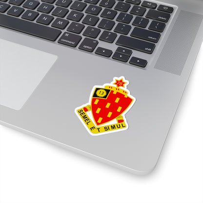 Kiss-Cut Stickers - Army - 78th Field Artillery Regiment wo Txt