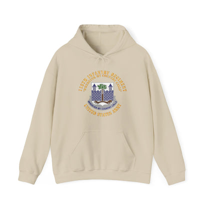 Unisex Heavy Blend™ Hooded Sweatshirt - Army -  118th Infantry Regiment - Wherever My Country Calls - US Army X 300