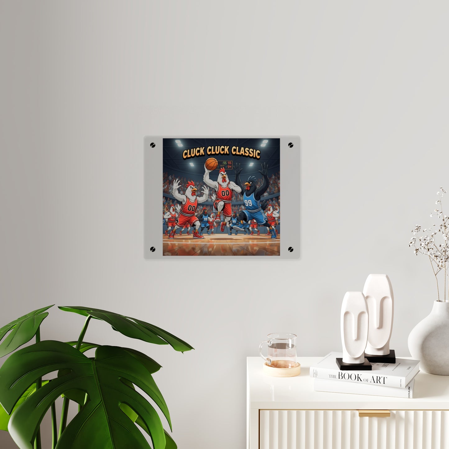 Acrylic Wall Art Panel - Chicken Classic