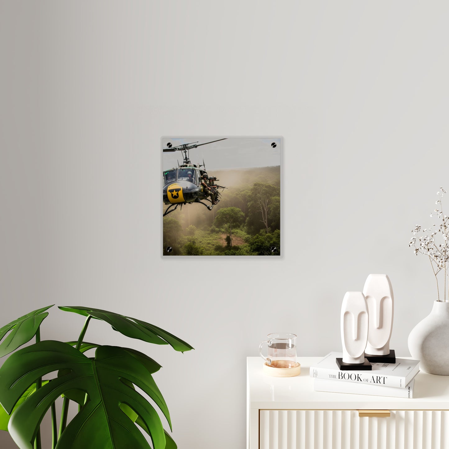 Acrylic Wall Art Panel - 1st Cavalry Division - Air Assault - Vietnam