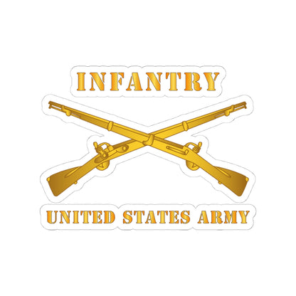 Kiss-Cut Stickers - Army - Infantry - Branch - US Army