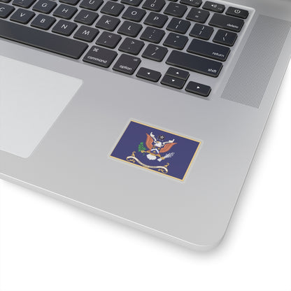 Kiss-Cut Stickers - Army - Regimental Colors - 9th Infantry Regiment  - KEEP UP THE FIRE x 300